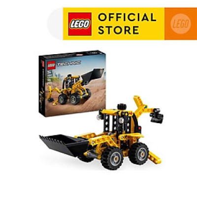 LEGO TECHNIC 42197 Đồ Chơi Xe Máy Đào Và Máy Xúc Kết Hợp (104 chi tiết)