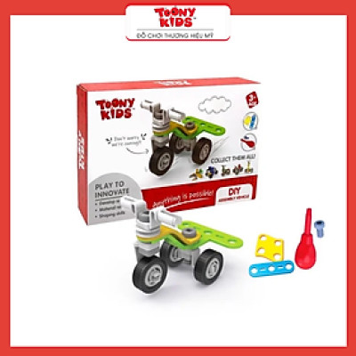 Đồ Chơi Xe Lắp Ráp TOONYKIDS Cho Bé - DIY ASSEMBLY VEHICLE TN024 [Tặng Kèm Sticker]