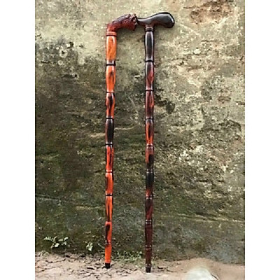 Gậy chống batoong DAICAT dành cho người già bằng gỗ trắc cao cấp