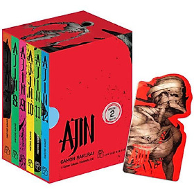 Ajin - BoxSet Số 2 (Tập 7 Đến Tập 12) - Tặng Kèm Bookmark