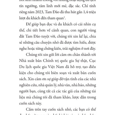 Tam Đảo đất thiêng miền du lịch - bản in 2024