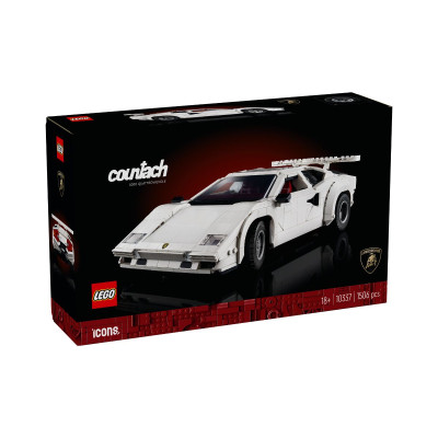 LEGO ICONS 10337 Đồ Chơi Lắp Ráp Lamborghini Countach 5000 Quattrovalvole (1506 chi tiết)