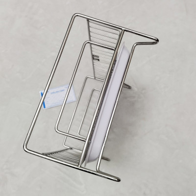 Kệ Úp Chén Ly Kibath Inox 304 Kèm Khay Hứng Nước, KB-822