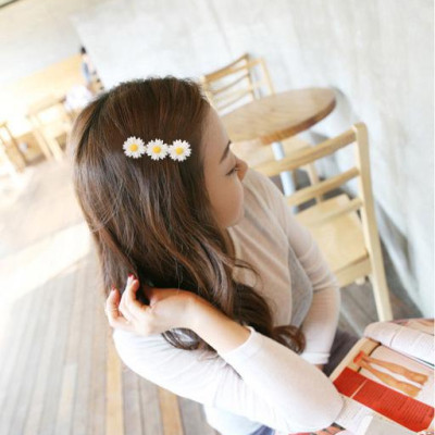 Set 5 dây buộc tóc và cặp tóc Hoa cúc