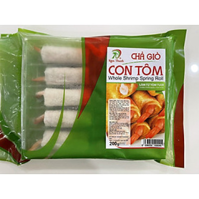 COMBO 3 GÓI CHẢ GIÒ CON TÔM 200GR