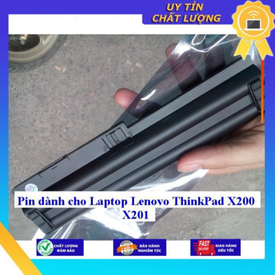 Pin dùng cho Laptop Lenovo ThinkPad X200 X201 - Hàng Nhập Khẩu  MIBAT422