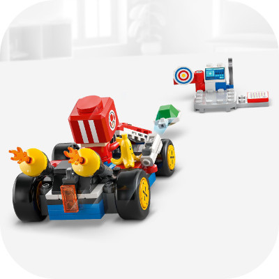 LEGO SUPER MARIO 72032 Đồ Chơi Lắp Ráp Xe Kart Tiêu Chuẩn (174 Chi Tiết)