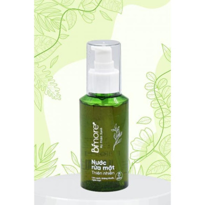 Nước rửa mặt thiên nhiên Bimore sạch sâu an toàn cho da nhạy cảm_100ml