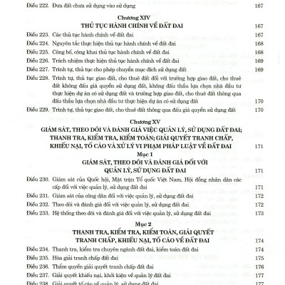 Luật Đất Đai Hiện Hành Và Các Văn Bản Hướng Dẫn Thi Hành