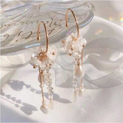 Earrings đeo tai dáng dài phong cách vintage cho nữ
