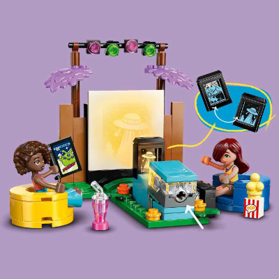 LEGO FRIENDS 42642 Đồ Chơi Lắp Ráp Buổi Chiếu Phim Ngoài Trời (154 chi tiết)