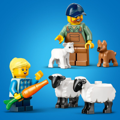 Đồ Chơi Lắp Ráp Xe Công Nông LEGO CITY 60461 (116 chi tiết)