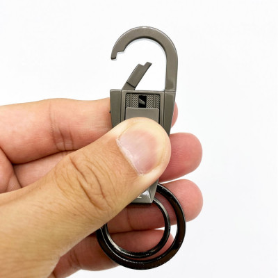 Móc khóa trượt màu xám ghi sang trọng MK004