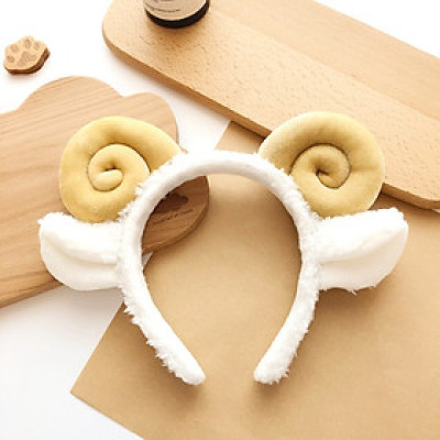 Cài tóc sừng nhung phong cách Hàn quốc - cài tóc thời trang hit hot cài tóc mới ( tặng kèm một dây cột tóc handmade tại shop)