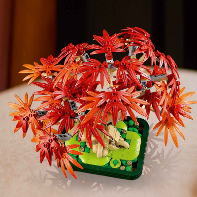 Đồ Chơi Lắp Ráp Cây Bonsai Lá Phong Đỏ LEGO BOTANICALS 10348 (474 chi tiết)