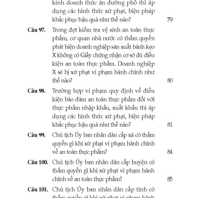 Tư Vấn, Phổ Biến Và Áp Dụng Pháp Luật An Toàn Vệ Sinh Thực Phẩm