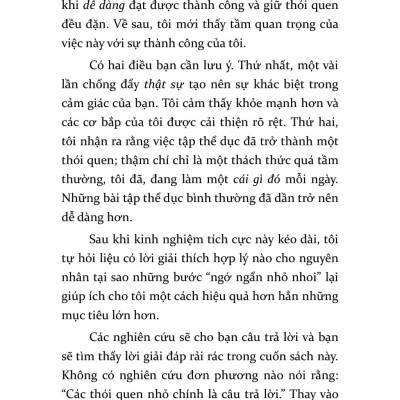 Sách Gieo Thói Quen Nhỏ, Gặt Thành Công Lớn