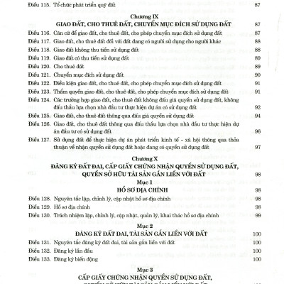 Luật Đất Đai Năm 2024 Và Các Văn Bản Hướng Dẫn Thi Hành 