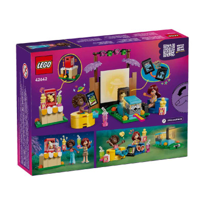 LEGO FRIENDS 42642 Đồ Chơi Lắp Ráp Buổi Chiếu Phim Ngoài Trời (154 chi tiết)