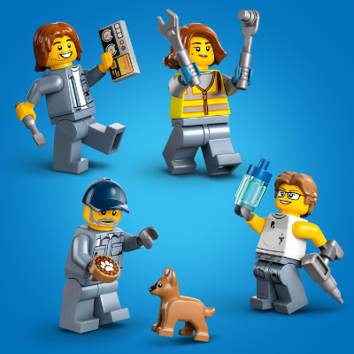 Đồ Chơi Lắp Ráp Bãi Phế Liệu Ô Tô LEGO CITY 60472 (871 chi tiết)