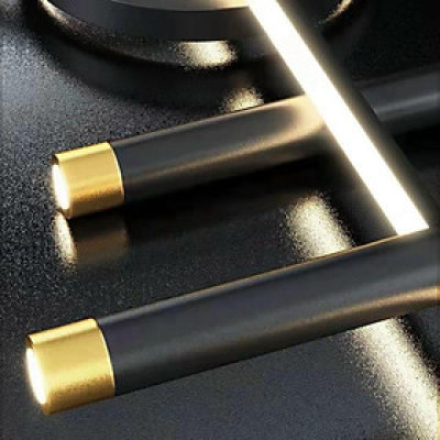 Đèn thả bàn ăn led dài 1,2m 3 cơ chế năng lượng phong thái Bắc Âu hiện đại,sang trọng,trẻ trung DT