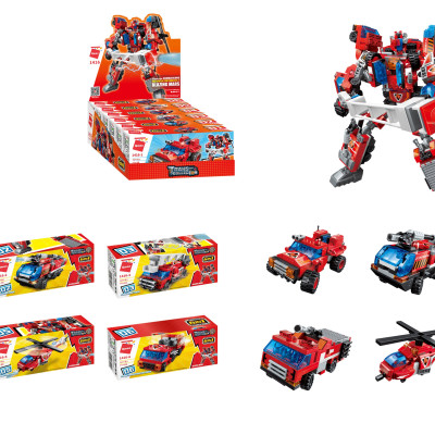 Đồ chơi xếp hình, lắp ráp Qman 1416 – Chiến binh Sao hỏa rực rỡ (498 mảnh ghép)