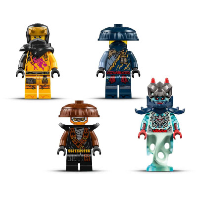 LEGO NINJAGO 71843 Đồ Chơi Lắp Ráp Rogue Và Cỗ Máy Rồng Chiến Đấu (584 chi tiết)