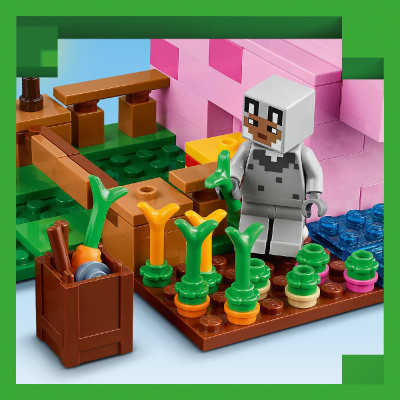 Đồ Chơi Lắp Ráp Ngôi Nhà Của Những Chú Heo Con LEGO MINECRAFT 21268 (238 Chi Tiết)