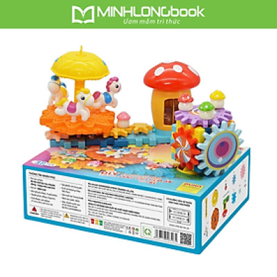 Đồ Chơi DUKA: Bộ Lắp Ráp Chuyển Động - Công Viên Mặt Trời - DK81324