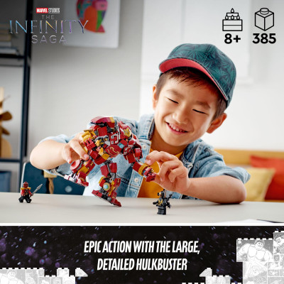 LEGO Superheores 76247 Chiến Giáp Hulk Buster (385 Chi Tiết)