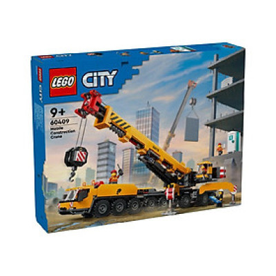 Đồ Chơi Lắp Ráp Xe Cần Cẩu Bánh Lốp LEGO CITY 60409 (1116 chi tiết)