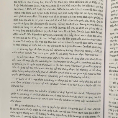 Bình luận khoa học Luật Đất đai năm 2024