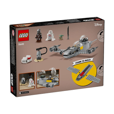 LEGO STAR WARS 75410 Đồ Chơi Lắp Ráp Tàu Chiến N-1 Của Mando Và Grogu (92 chi tiết)