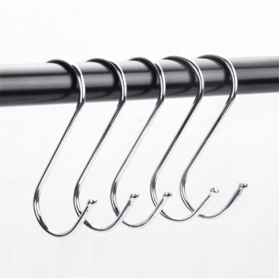 SET 3 Móc Treo Hình Chữ S, Móc Inox Không Gỉ Treo Đồ Dùng Bếp Và Phòng Tắm,Treo Hàng Hóa Quần Áo Chịu Lực 15kg, Takyhome 2017set3