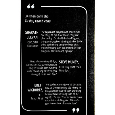 Tư Duy Thành Công - Vanlangbooks