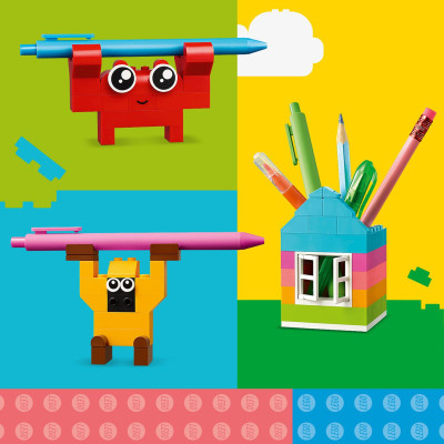 LEGO CLASSIC 11042 Đồ Chơi Lắp Ráp Bộ Gạch Chi Tiết Chủ Đề Hạnh Phúc (680 chi tiết)