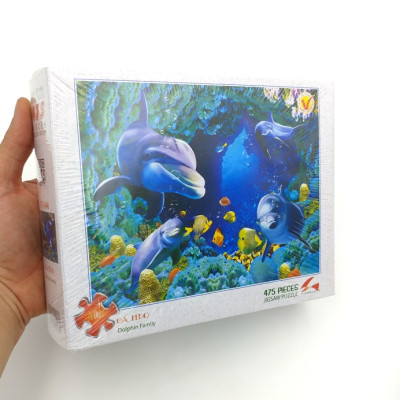 Xếp Hình 475 Mảnh - Cá Heo 475-048