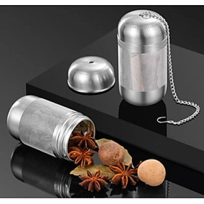 ✅ Quả Lọc Trà Inox SUS 316L Quả Lọc Trà Gia Vị Thảo Quả Lỗ Lọc Siêu Mịn Kháng Khuẩn Công Nghệ CNC Cao Cấp ✅