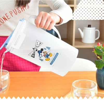 Bình nước có nắp khóa chặt Asvel Moutain Hike 2.0L hàng nội địa Nhật Bản