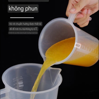 Bộ 2 ca đong nhựa có vạch chia 5 lít