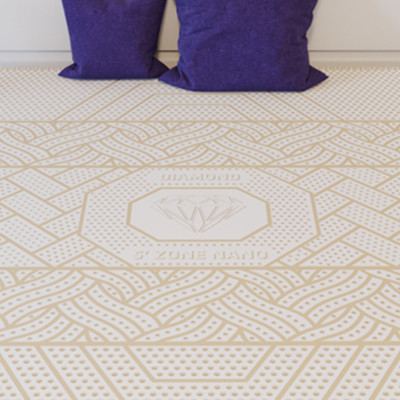 Nệm Cao Su Kim Cương 5 Zone Aloe