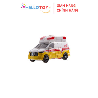 Đồ Chơi Mô Hình Lắp Ráp Xe Hơi Biến Hình HELLO CARBOT Mini Dandy Ambulance