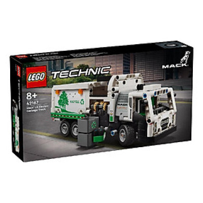 Đồ Chơi Lắp Ráp Xe Tải Rác Điện Mack Lr LEGO TECHNIC 42167 (503 chi tiết)
