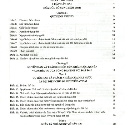 Luật Đất Đai Hiện Hành Và Các Văn Bản Hướng Dẫn Thi Hành