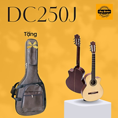 Đàn guitar classic Hồng đào solid DC250J Duy Guitar Store dòng ghitar âm thanh ấm áp cổ điển
