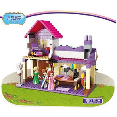 Bộ lắp ghép Enlighten Tiệm may quần áo 2606