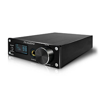Bộ Giải Mã FX-Audio DAC D01 32 Bit/768Khz/ DSD512 Bluetooth 5.0 USB  and Headphone Amplifier HiFi Stereo Digital to Analogue ES9038Q2M/XMOS XU208 Support APTX/HD/LDAC/DSD.512 with 6.35mm to 3.5mm Headphone Converter - Hàng Chính Hãng