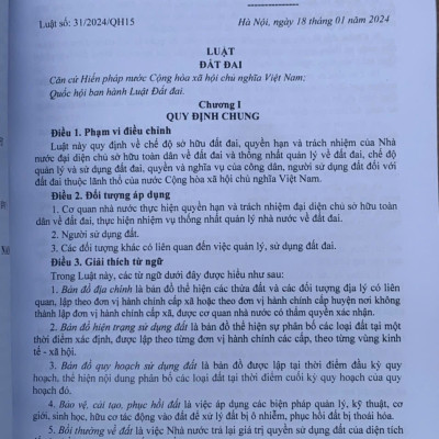 Luật Đất Đai hệ thống các văn bản quy định chi tiết thi hành