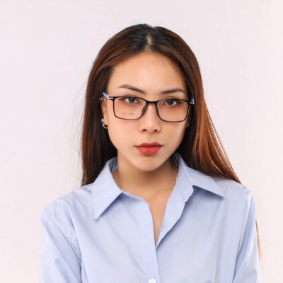 Gọng kính nhựa Ultem cao cấp siêu nhẹ siêu bền thời trang Ouress 8823