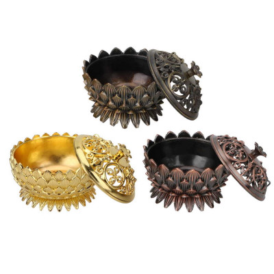 Lư Đốt Hương Hình Hoa Sen, Lư Xông Trầm Giải Tỏa Mệt Mỏi - HENRYSA